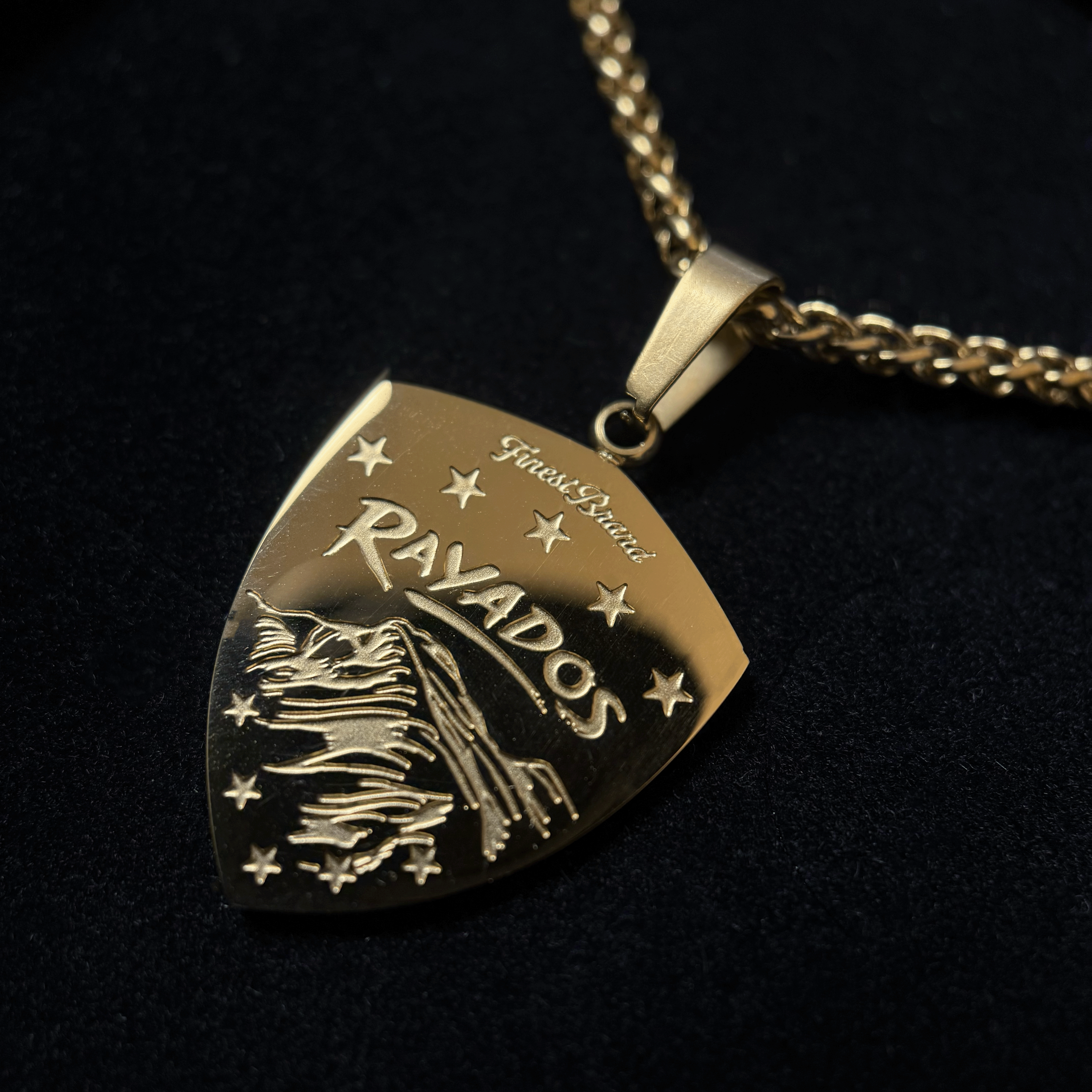 Rayados de Monterrey Necklace | 18K Gold Plated – FinestBrand
