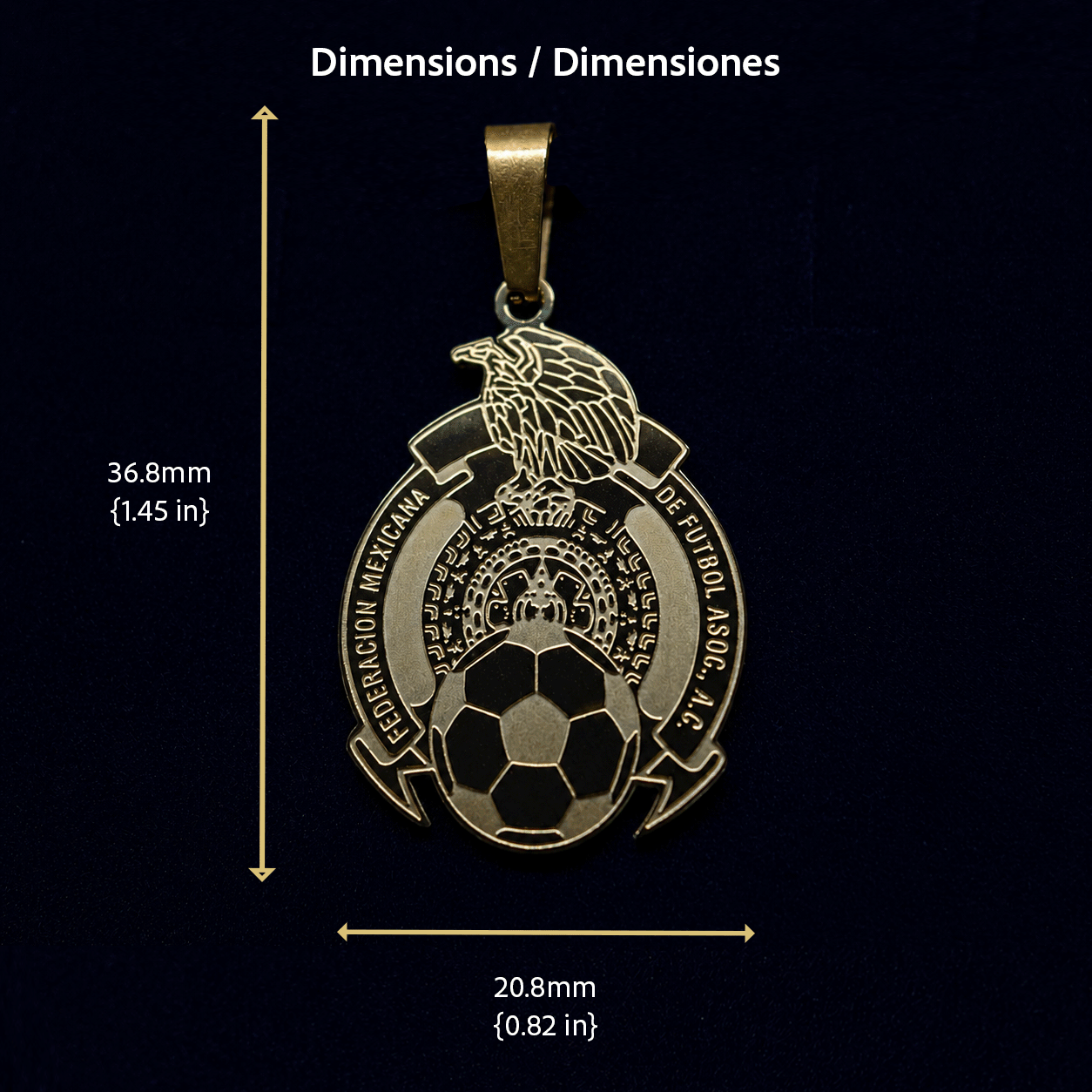 Mexico WC Necklace