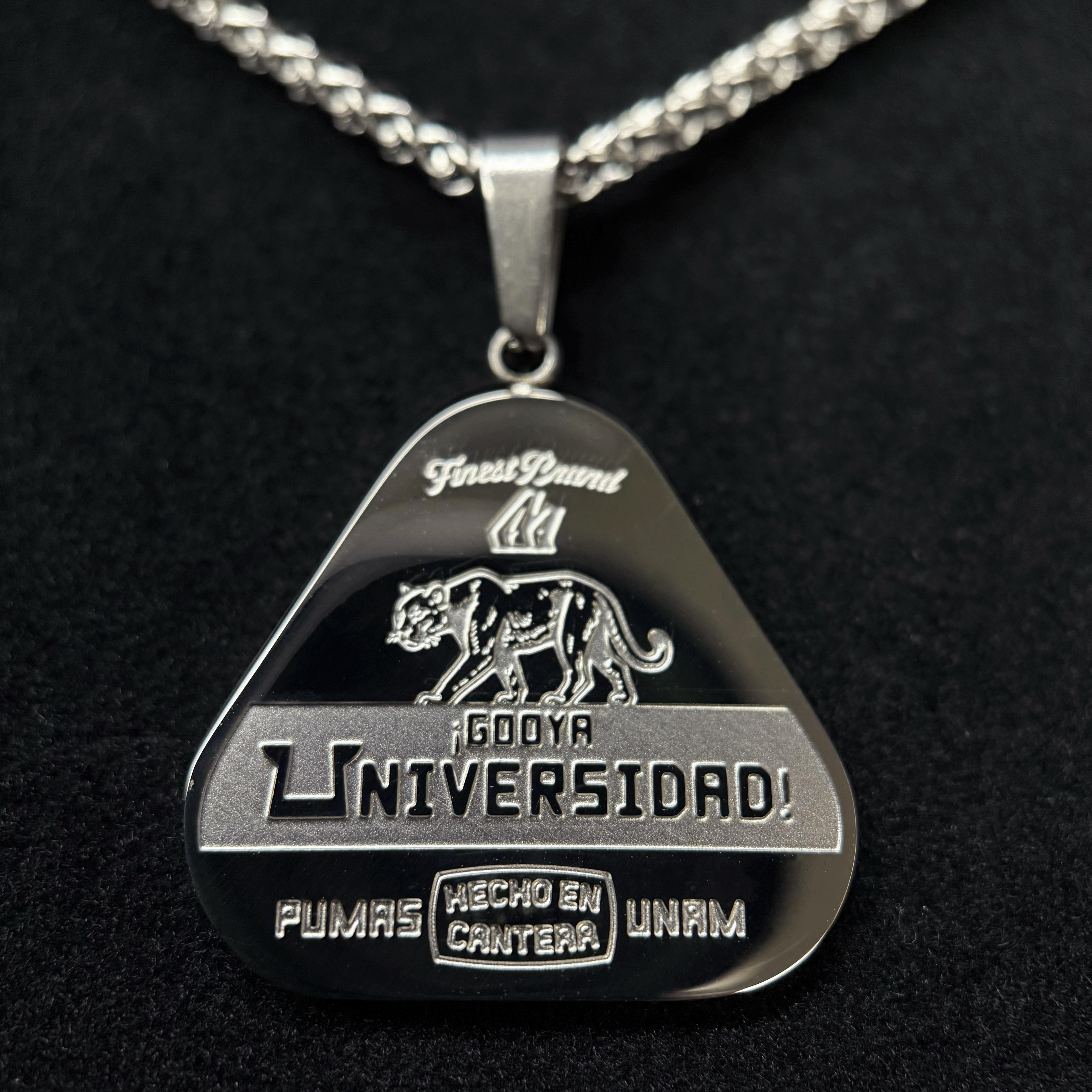 Pumas UNAM Necklace | 18K Gold Plated – FinestBrand