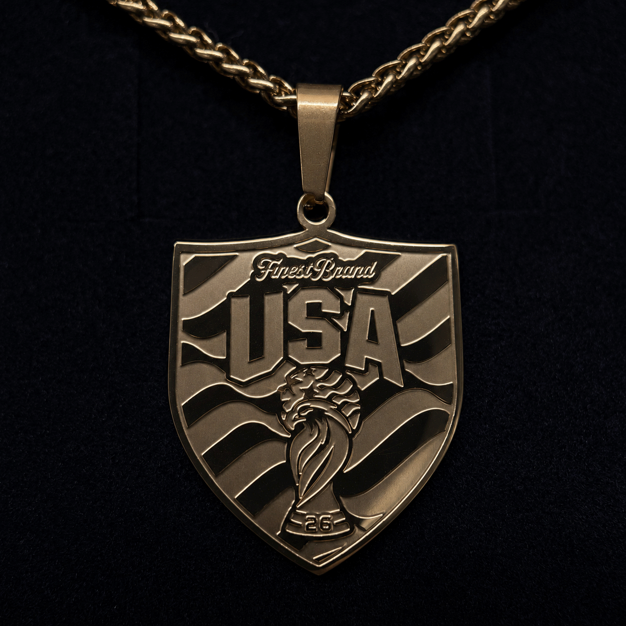 USA WC Necklace