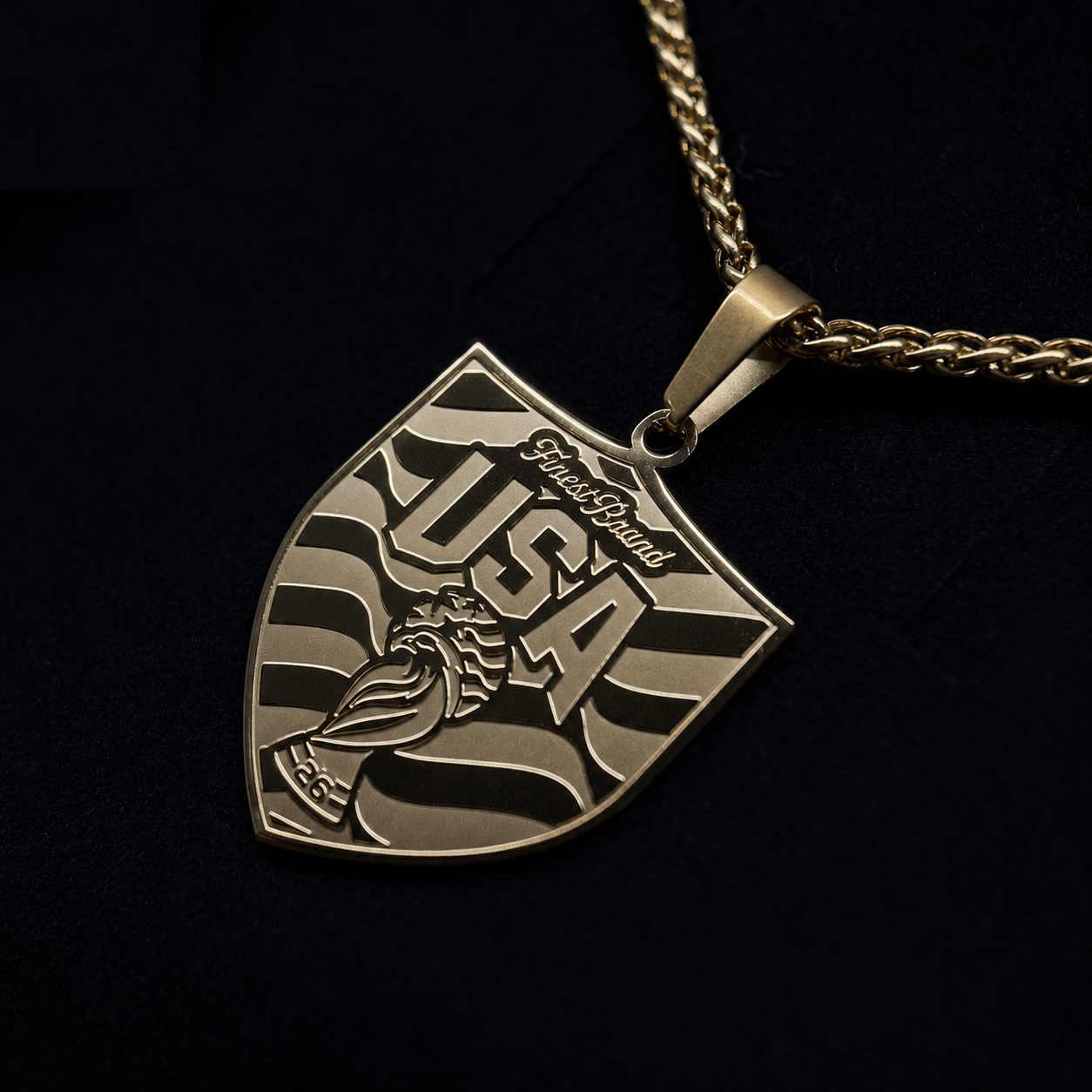 USA WC Necklace