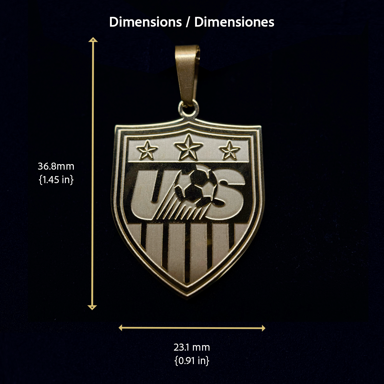 USA WC Necklace